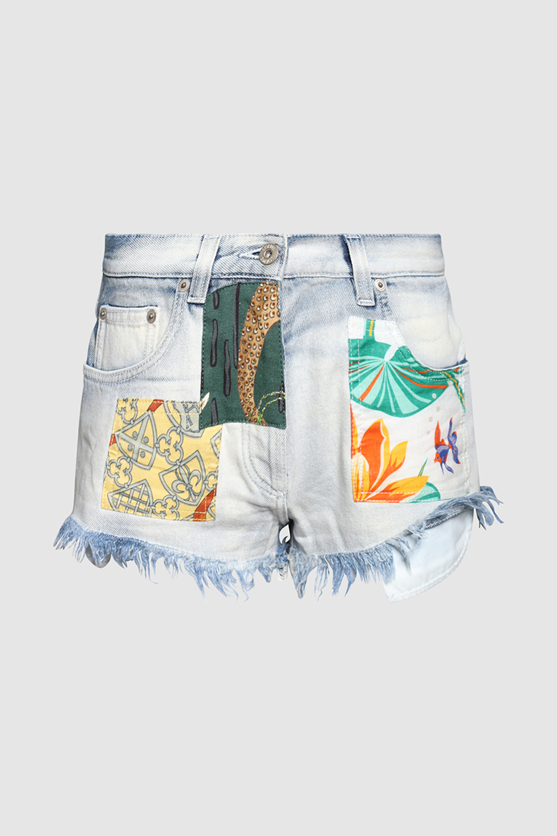 x Paula Ibiza Fringed Shorts