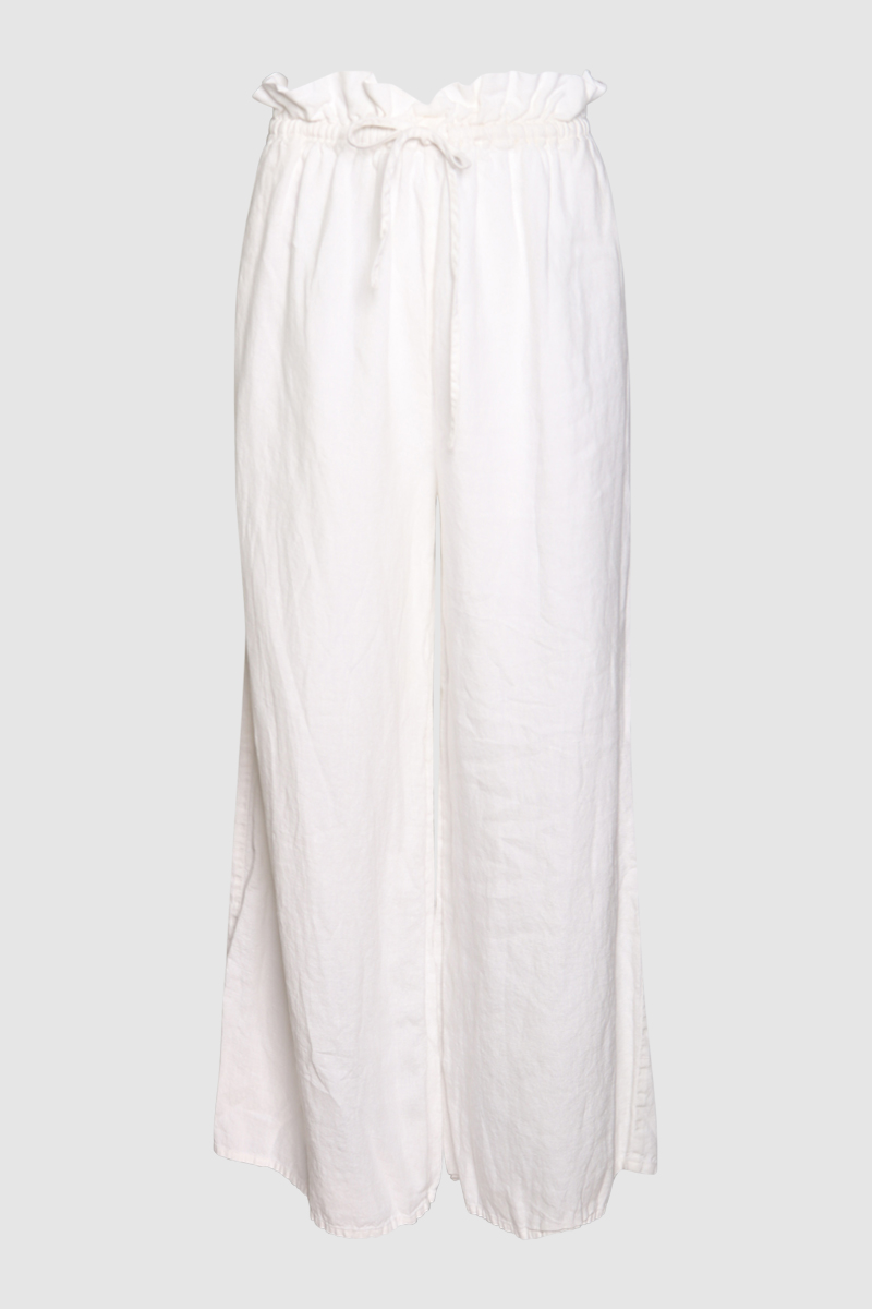 100% Linen Drawstring Pants