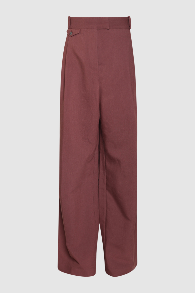 Thalia High Waisted Tailored Pants