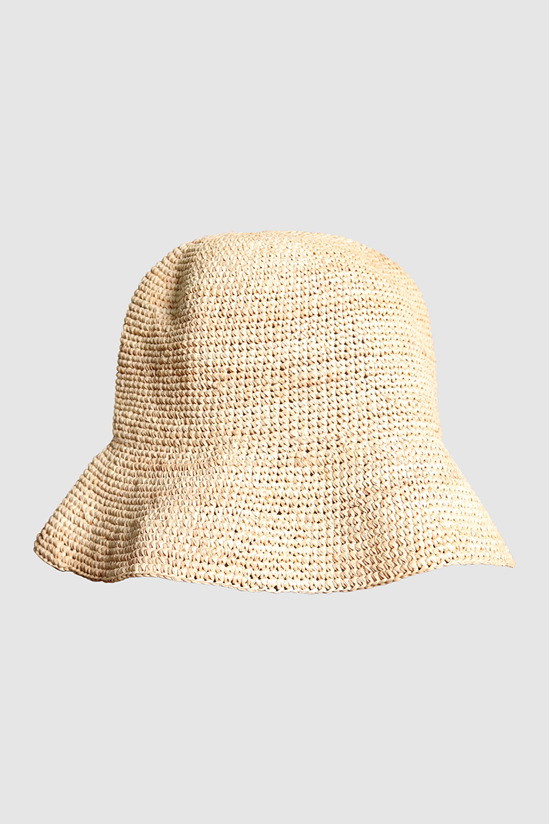 Raffia Bucket Hat