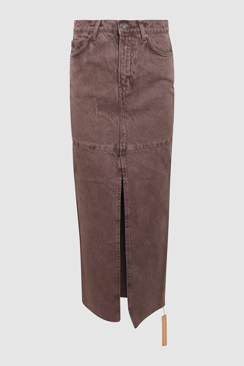 Tazz Maxi Denim Skirt