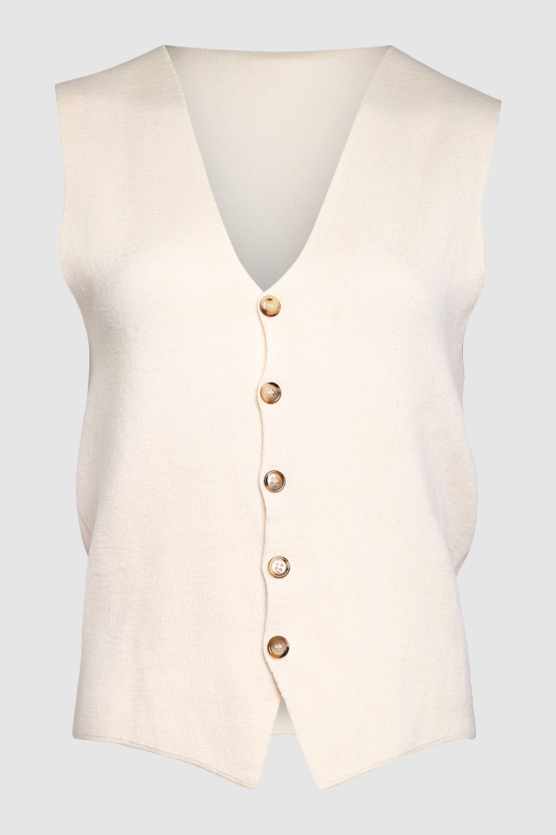 Merino Knit Waistcoat