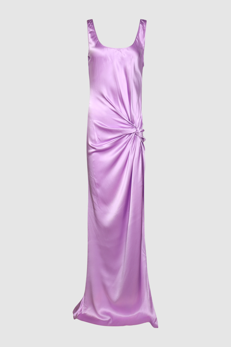 100% Silk Slip Maxi Dress