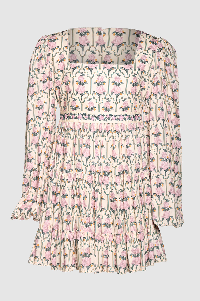 Avena Peonia Aurora Mini Dress