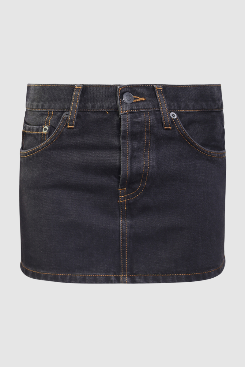 Denim Mini Skirt