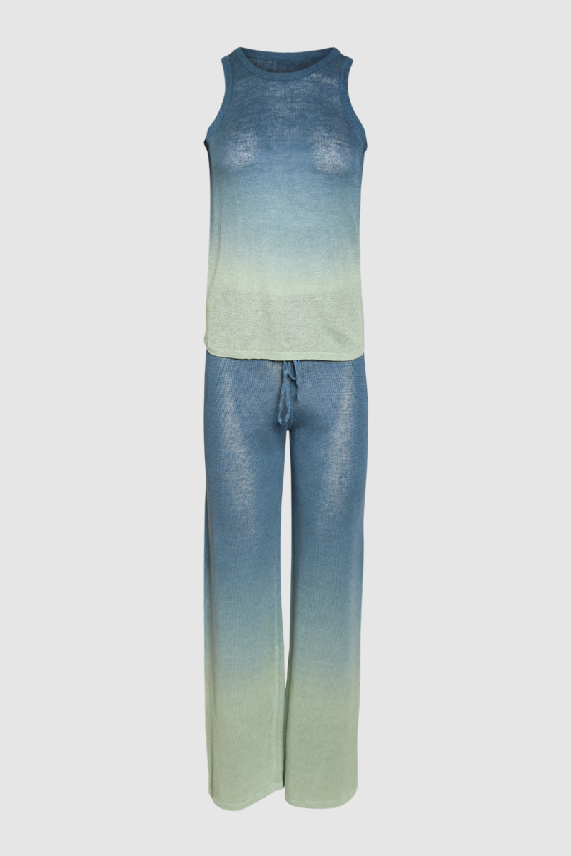 Linen Knitted Tank & Pant