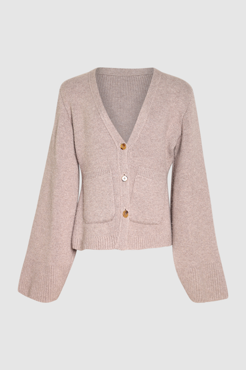 Scarlet Cardigan In Barley