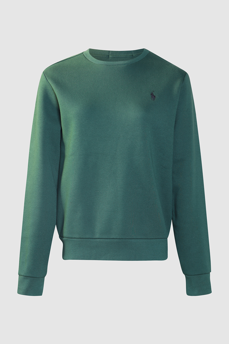 Embroided Logo Crew Neck