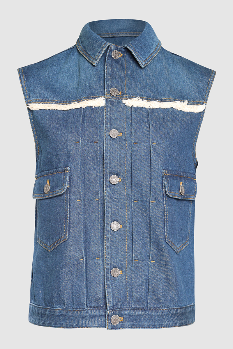 Original Gucci 1921 Denim Vest