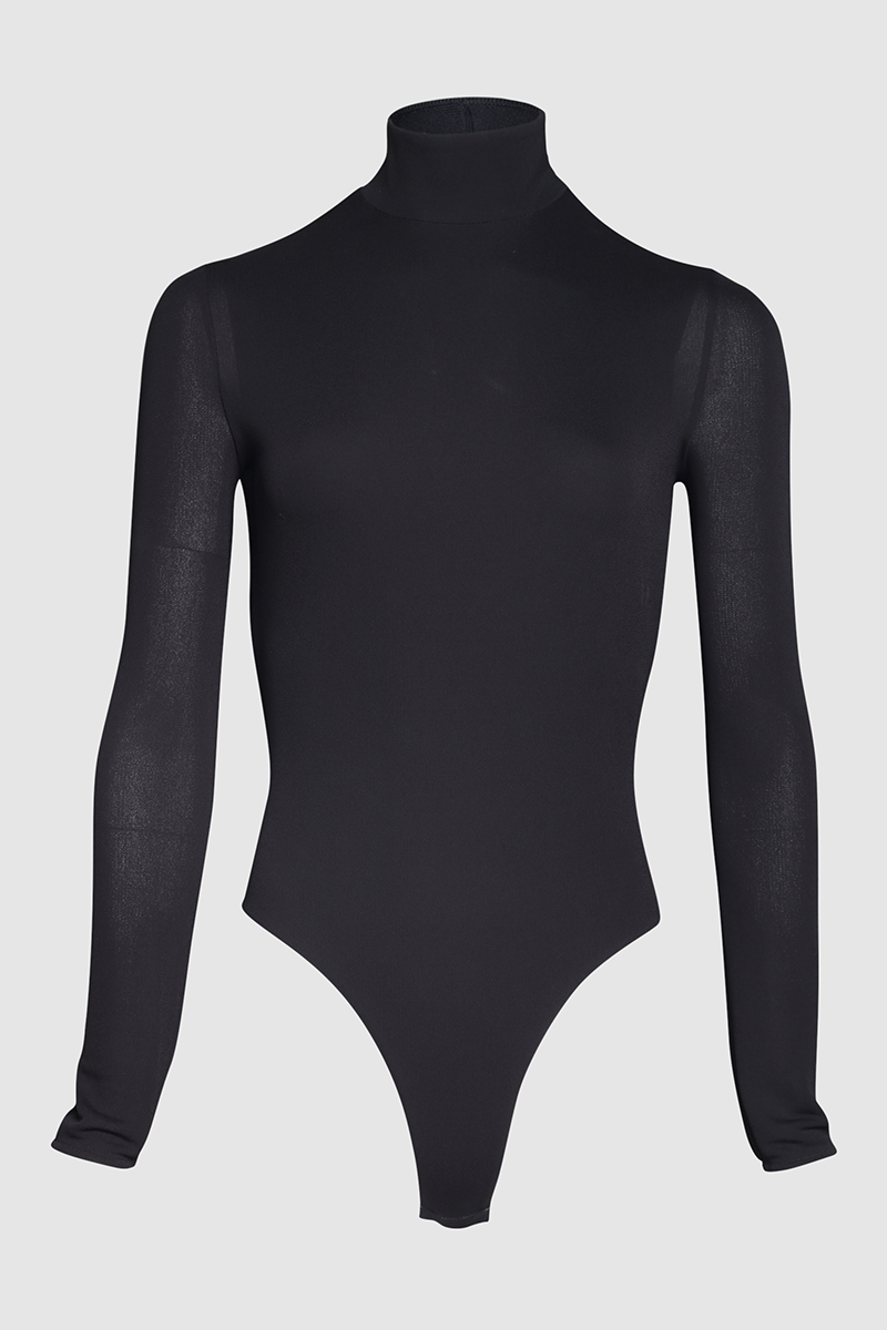 Open Back Jersey Bodysuit