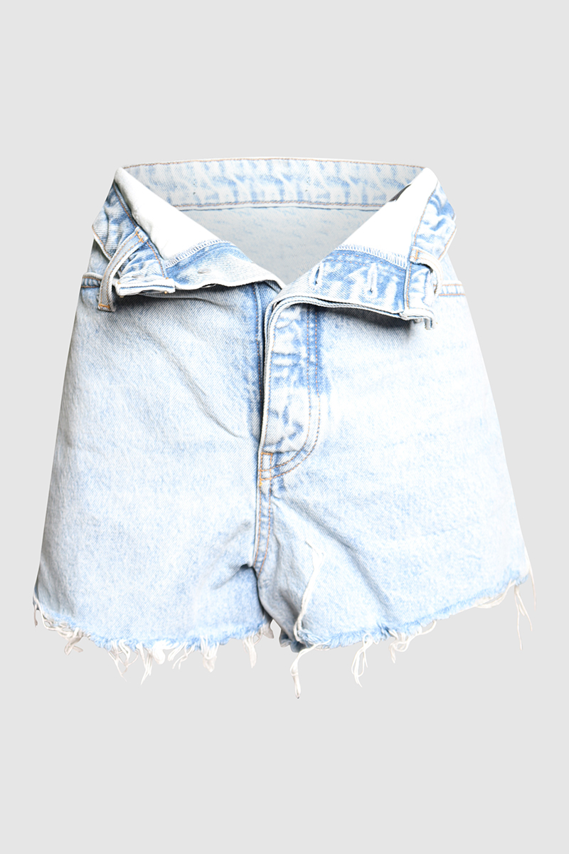 Bite Flip High Rise Denim Shorts