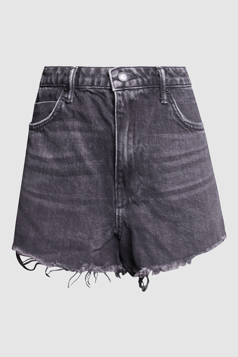 Bit Grey Aged Shorts