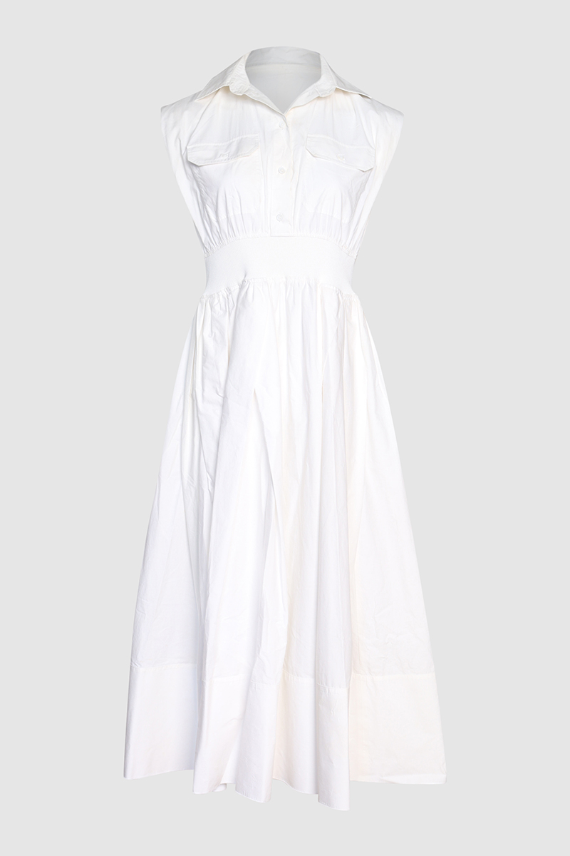 Parachute Cotton Shirt Dress