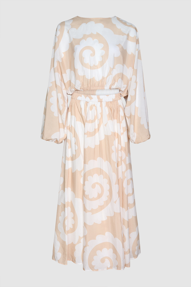 Retro Swirl Blouse & Retro Swirl Skirt