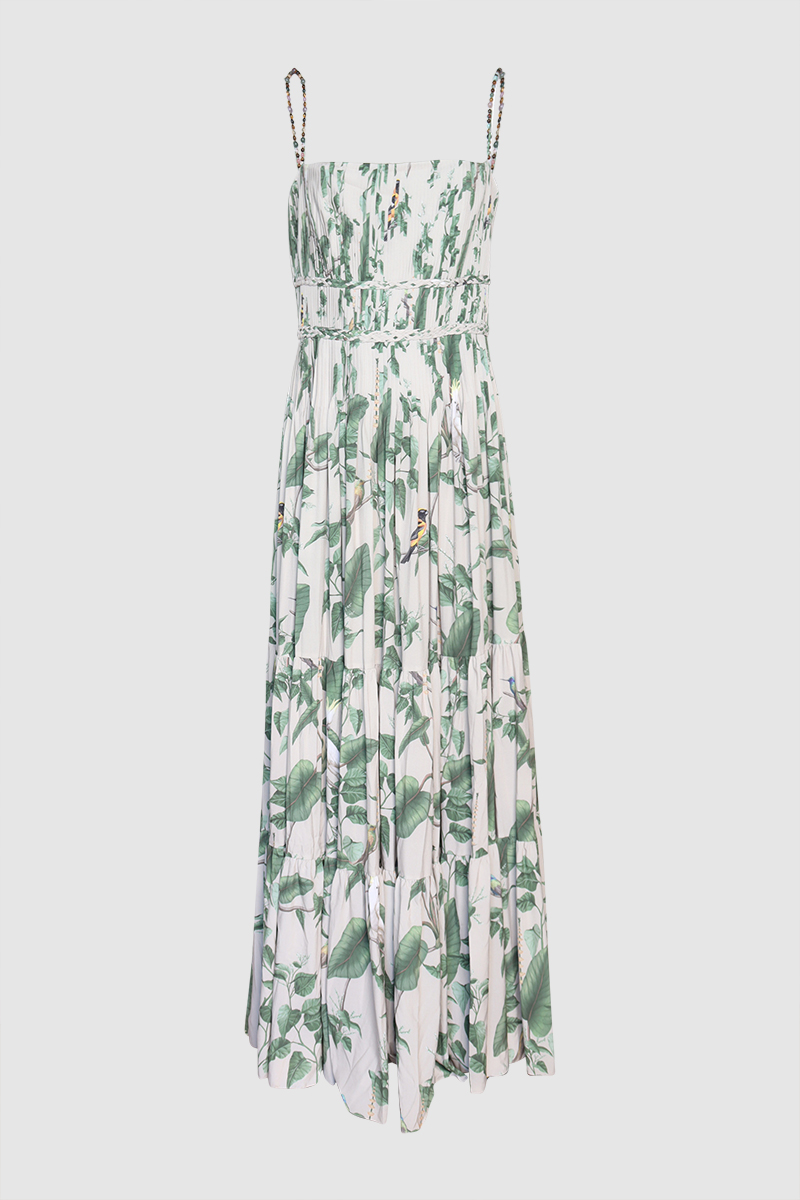 Mocagua Crepe Maxi Dress