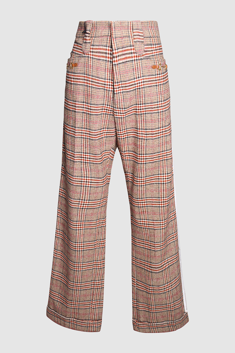 Check On Flannel Pants