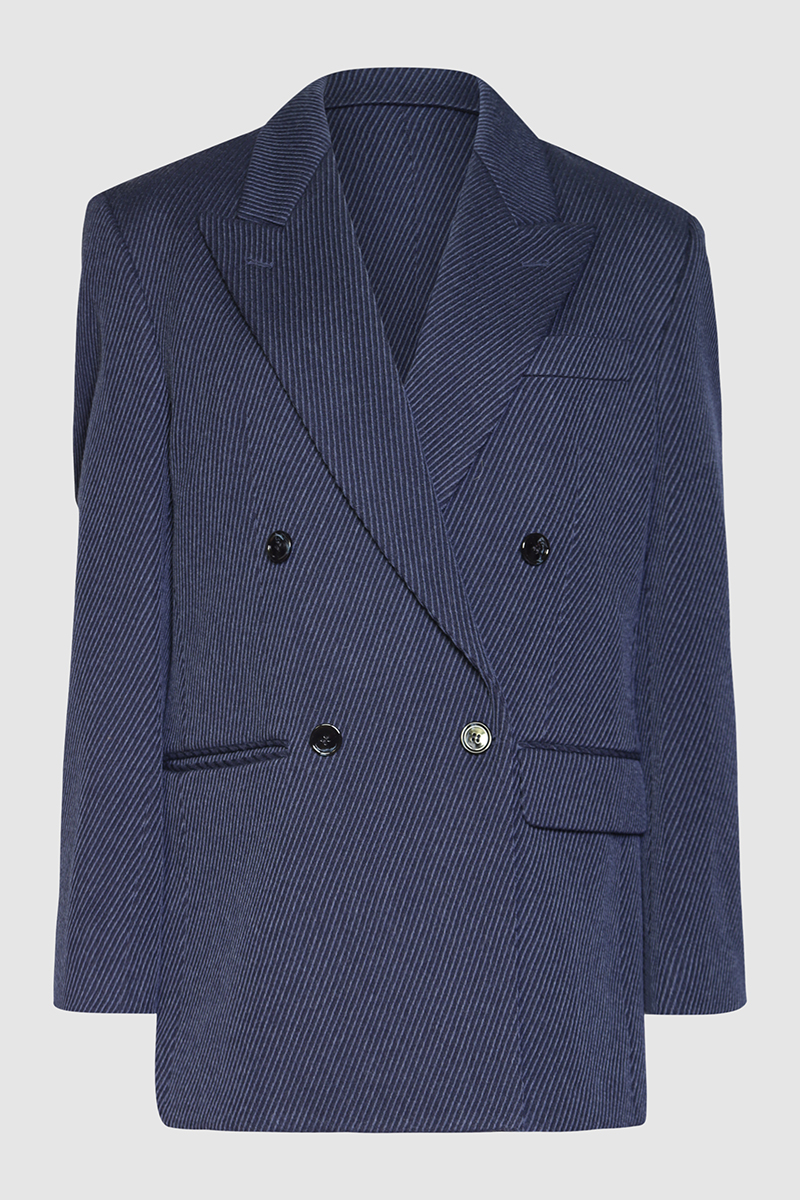 Janny Double Breasted Corduroy Blazer