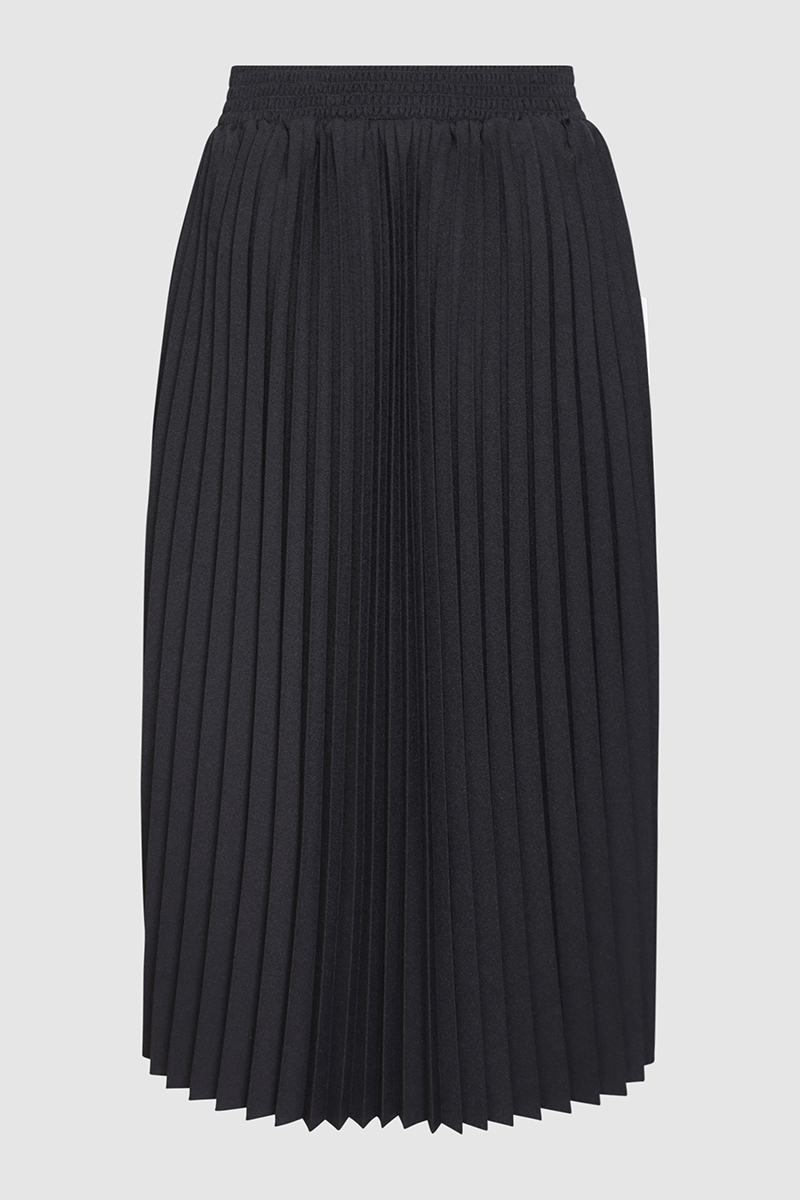Pleated Midi Skirt