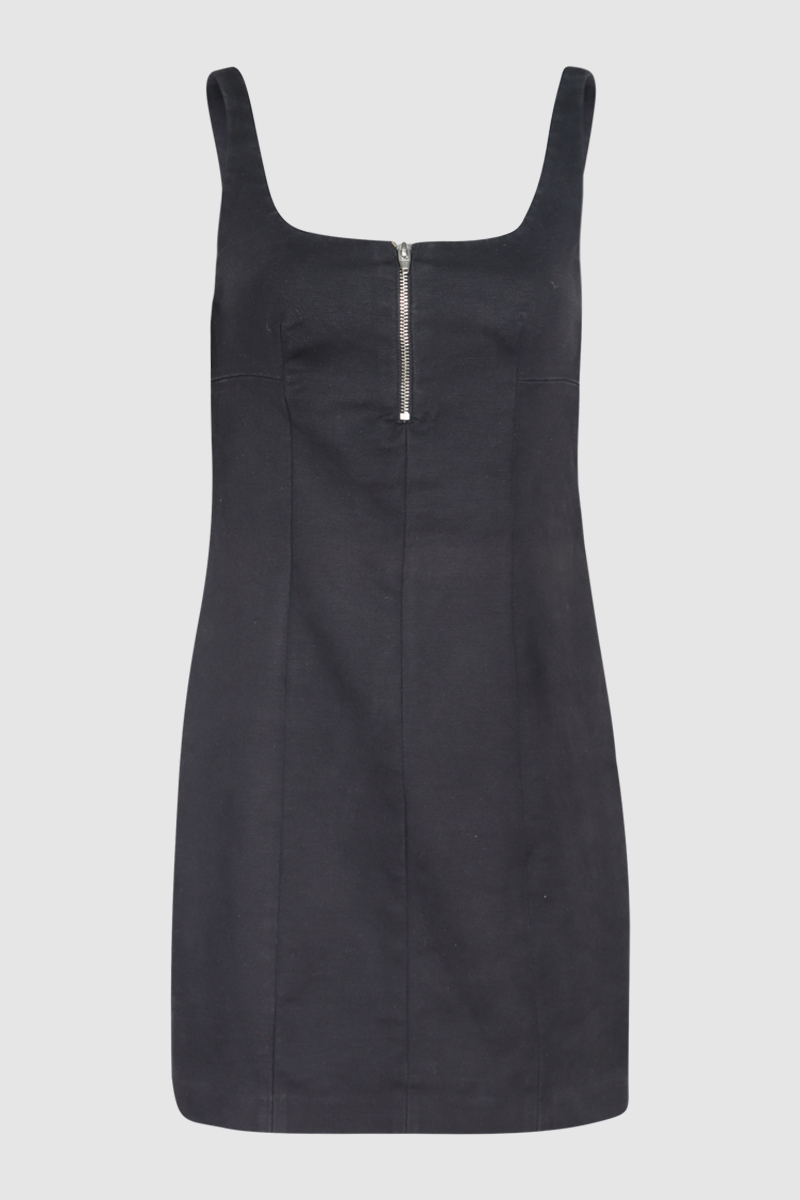 Zipper Tank Dress