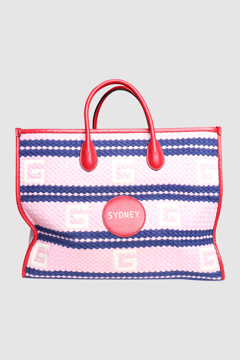Sydney Striped Tote Bag