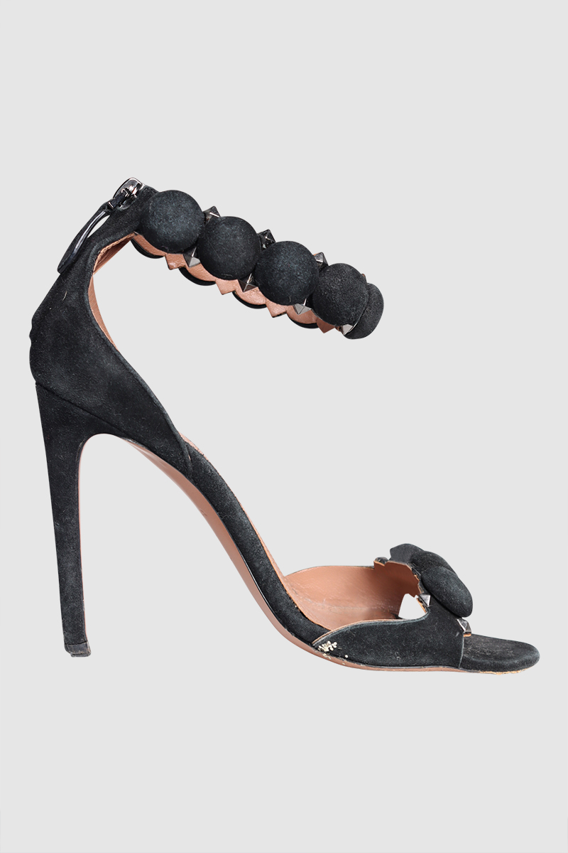 La Bombe 90 Suede Sandals