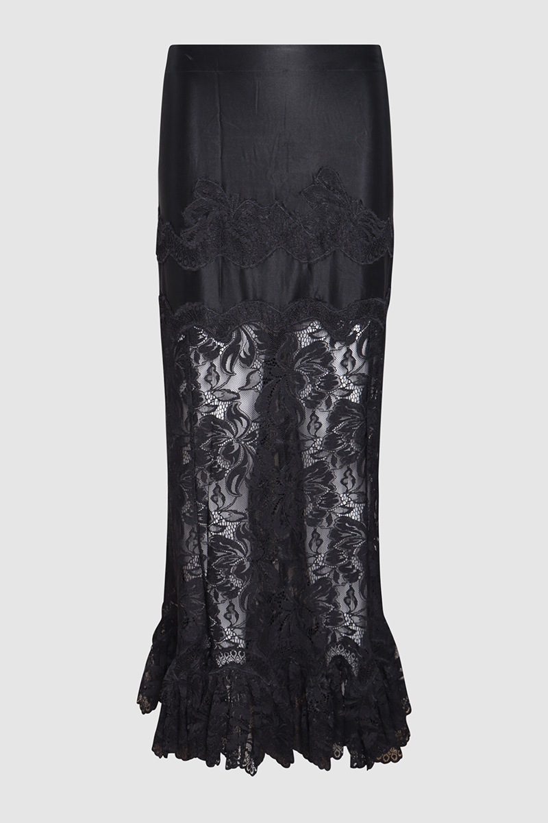 Lace Maxi Skirt