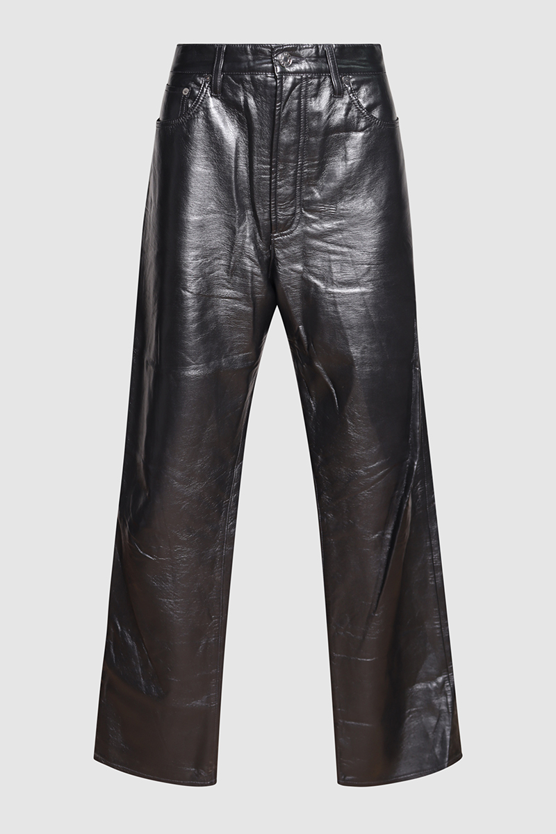 Kick Boot Leather Pants