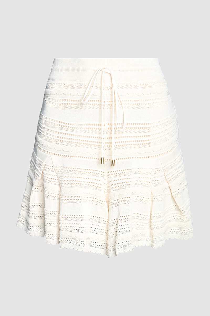 Lucky Lace Knit Shorts