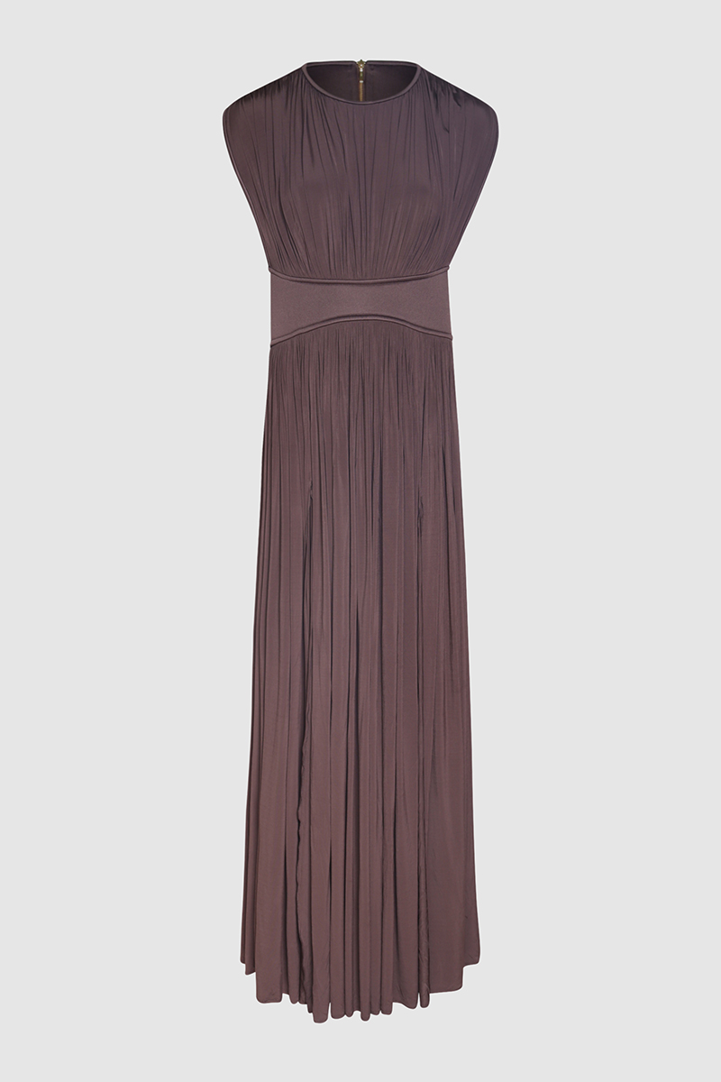 Illuminate Gathered Maxi Dress